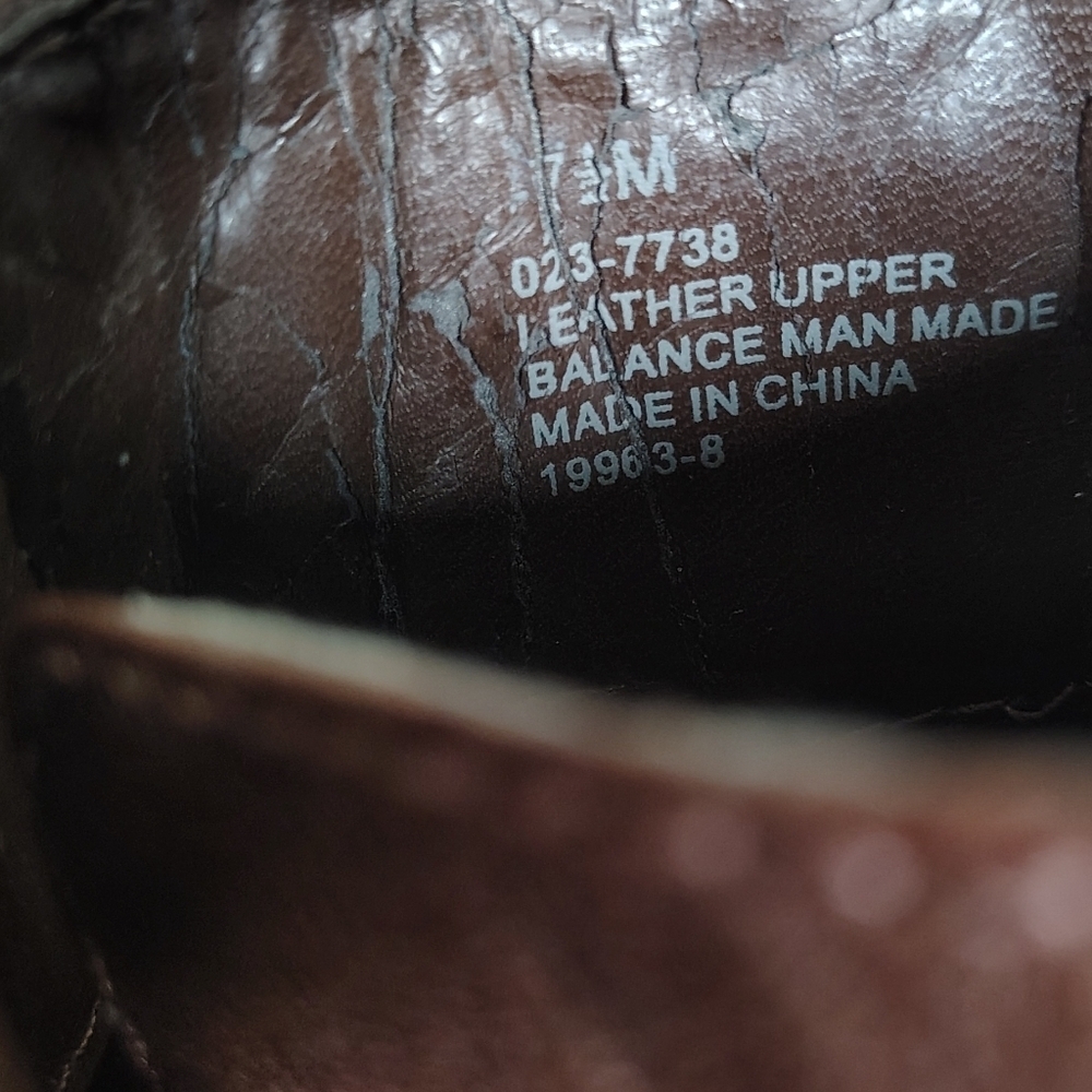 a.n.a Dark Brown Heeled Boots with Buckle Accent 7.5 - Picture 6 of 8